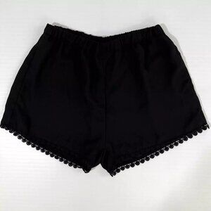 Brandy Melville Black Elastic Waist Shorts